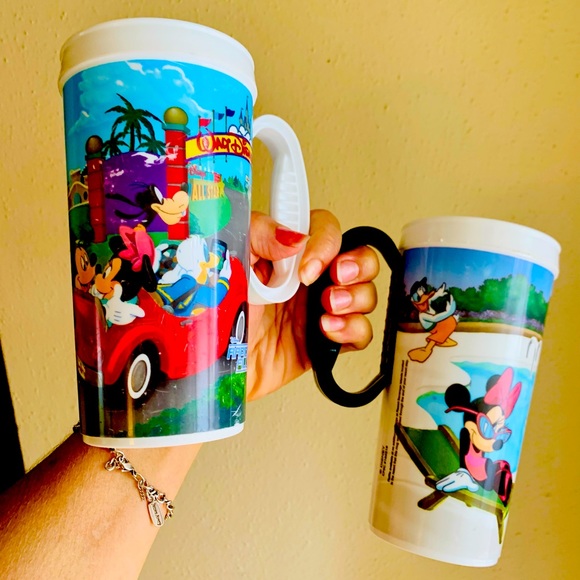 2 Disney’s Baby Mickey Mouse Cup - Picture 1 of 7